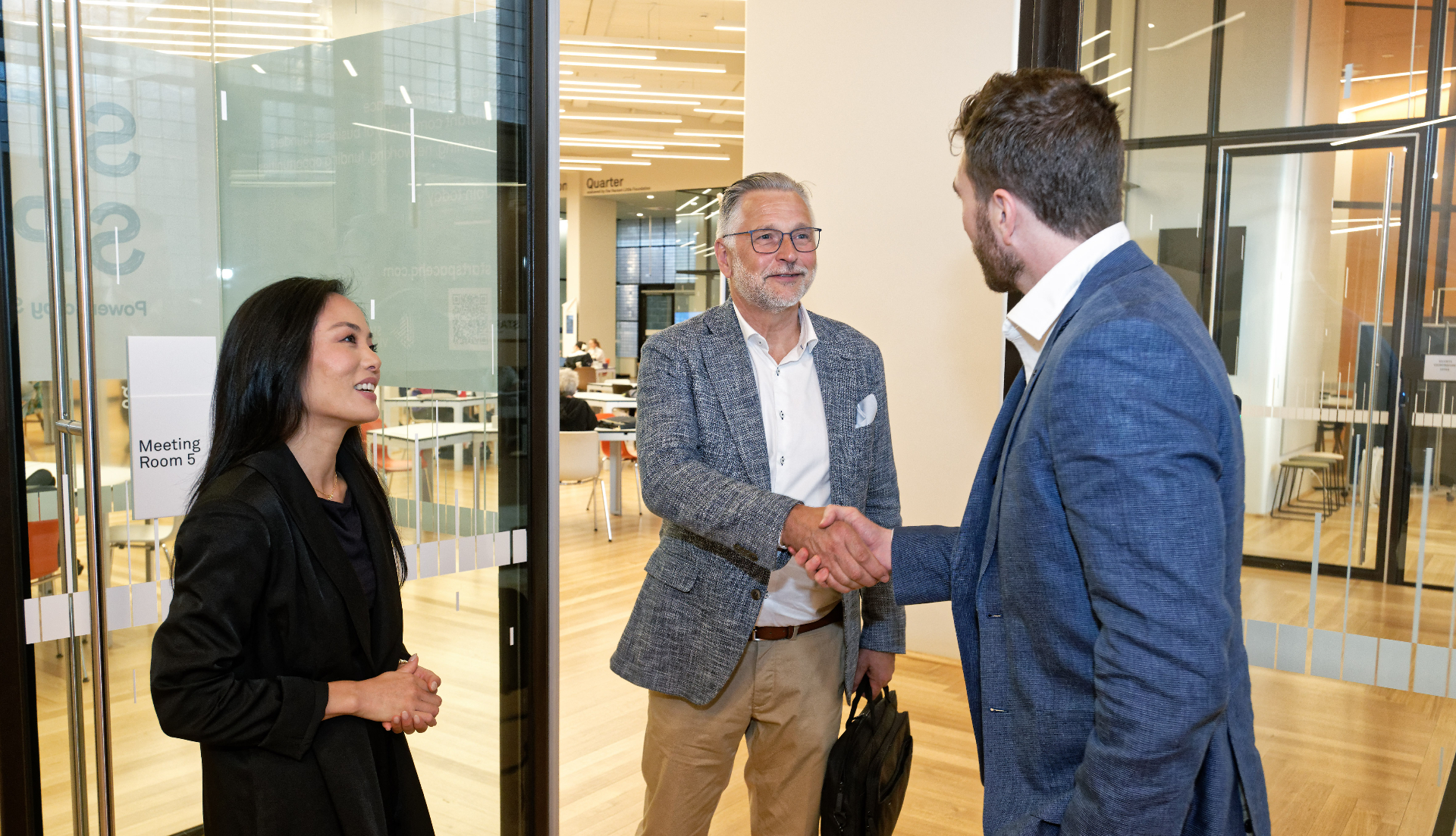 BlockByte consultants meeting with a partner estate planner